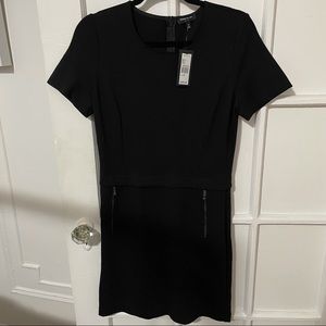 Kenneth Cole Little Black Dress Zipper Details New with Tags